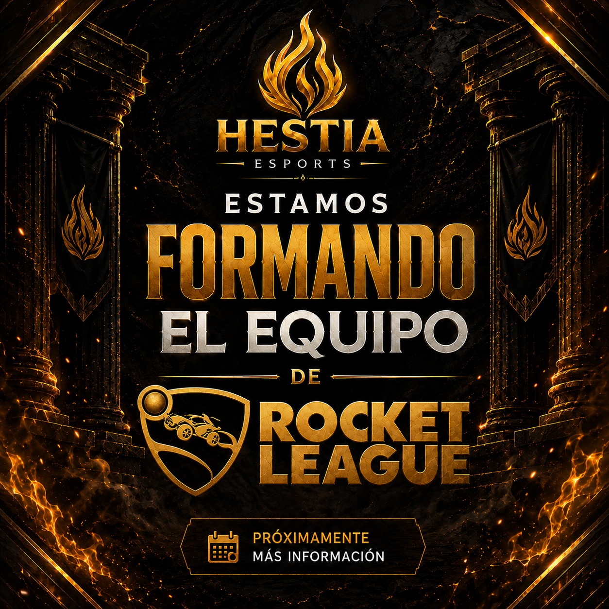 Hestia Esports comienza la formación de su primer equipo de Rocket League
